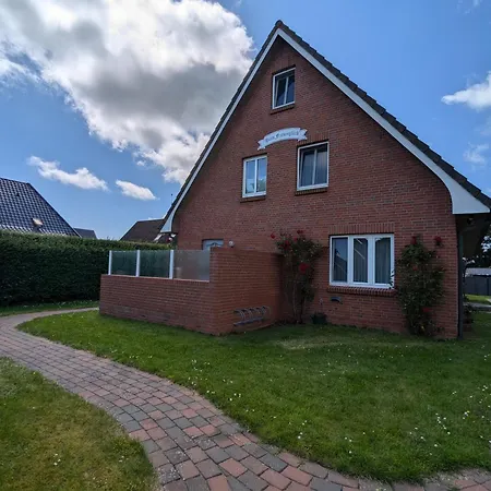 Haus Friesenglueck Silbermoeve Апартаменты Alkersum